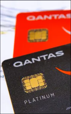 Photo of Qantas frequent flyer cards