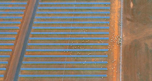 just 1,200 square kilometres can fulfil Australia’s solar and wind energy needs