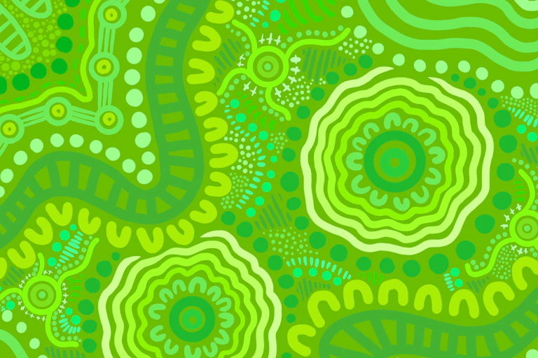 An Indigenous artwork.