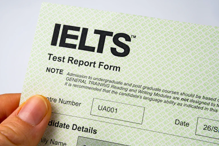 Examen IELTS.