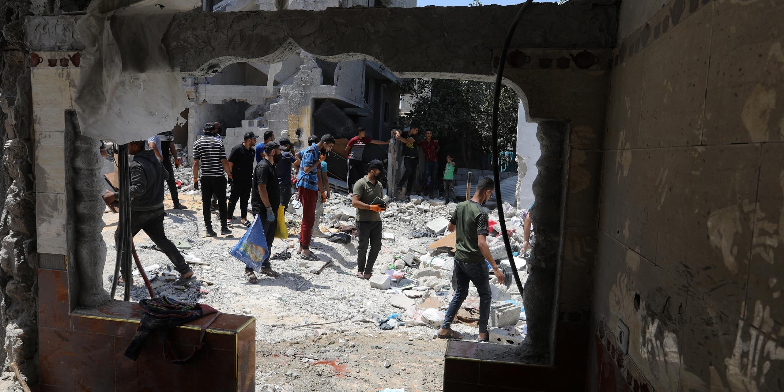 Rafah, refugio de millón y medio de palestinos, en la cuenta atrás