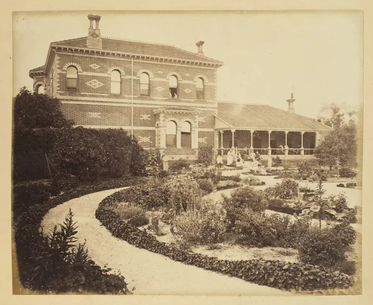 Sepia photograph
