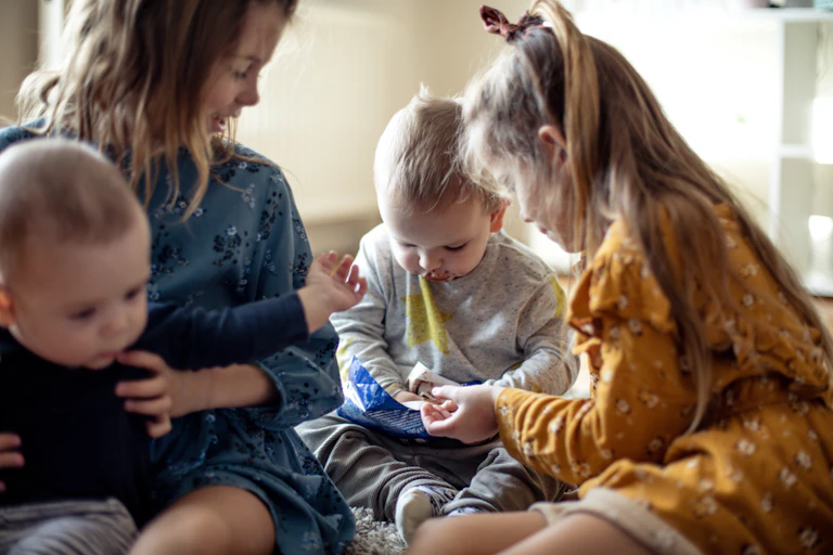 Four children