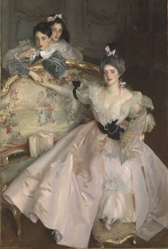 John Singer Sargent and Model: The American Painter Who Made Silk and Satin Shine 1 Adele Meyer and her children