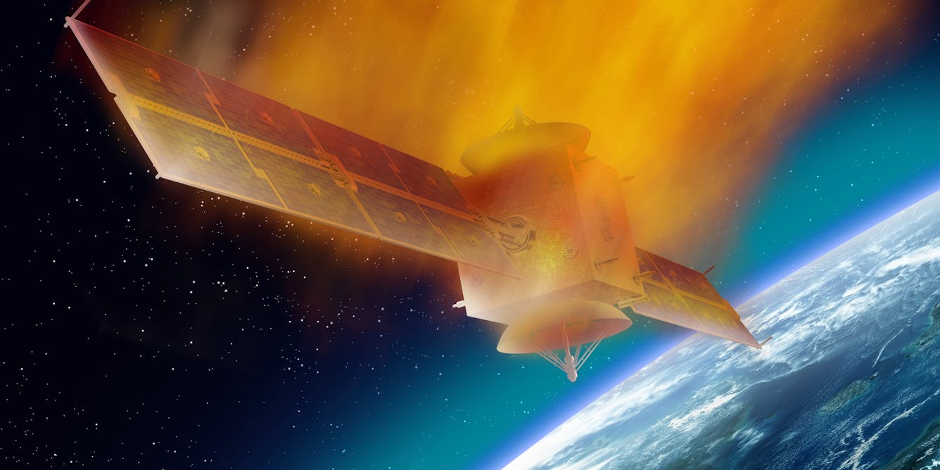 Satellites are burning up in the upper atmosphere – and we still don’t know what impact this will have on the Earth’s climate