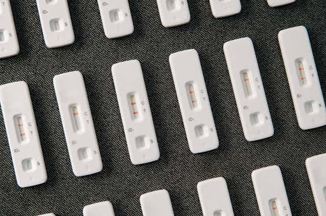 Covid self-tests showing different results