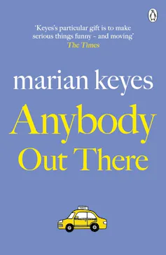 Book cover with a small yellow taxi at bottom.