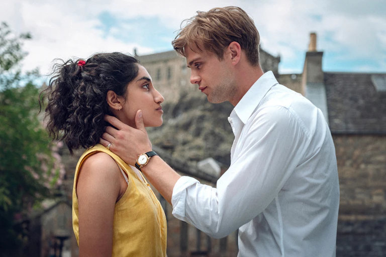 Emma Morley and Dexter Mayhew in the first episode of One Day.