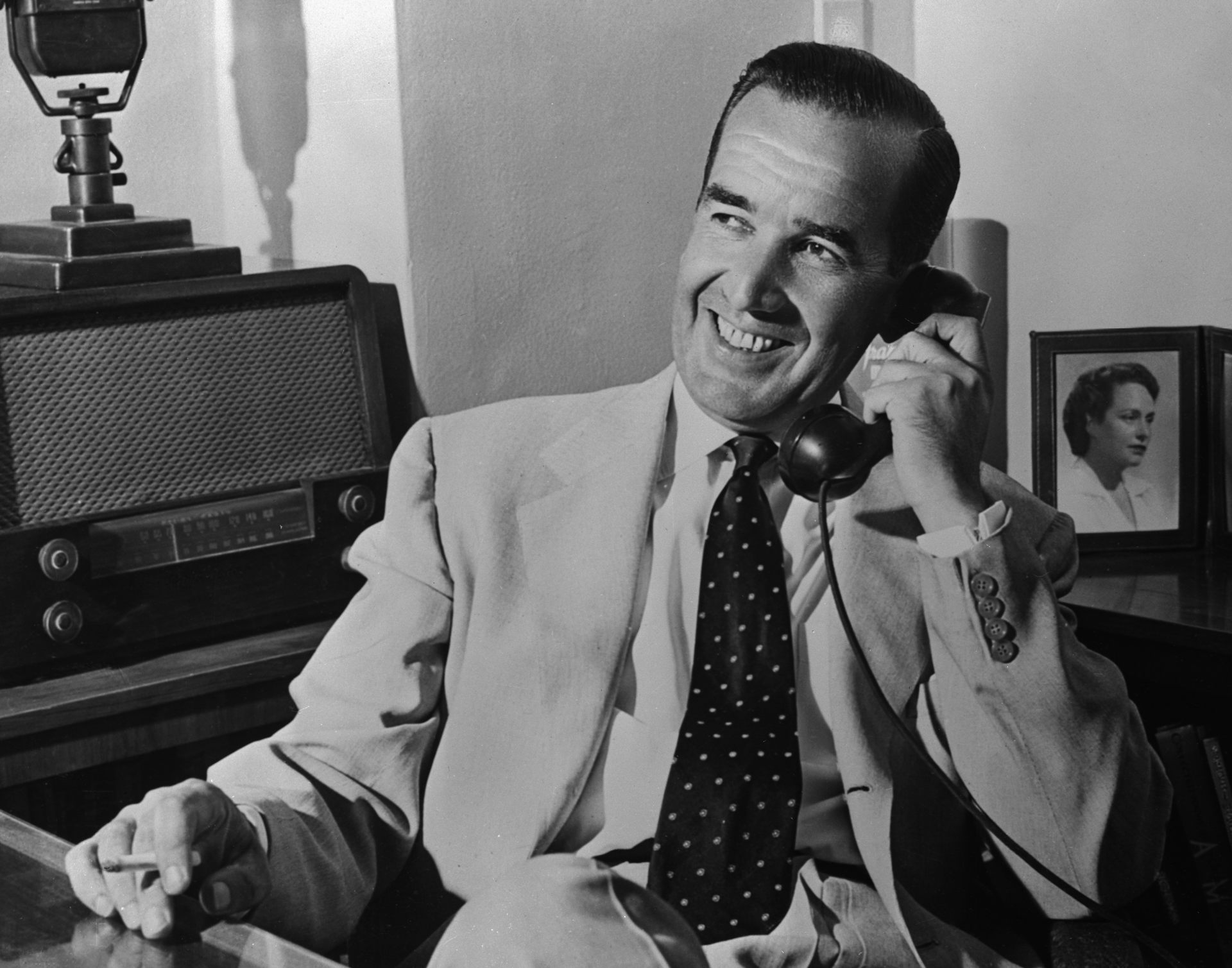 Though CBS legend Edward R. Murrow is given credit