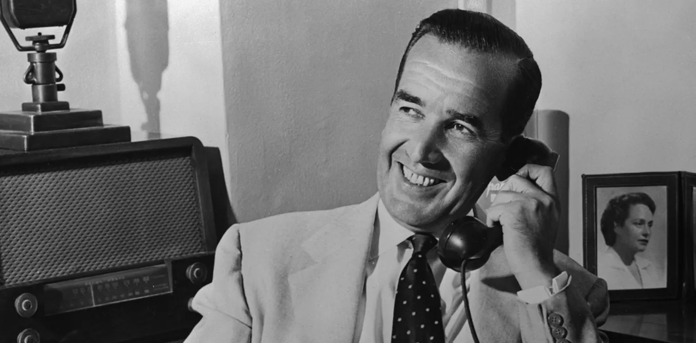 Though CBS legend Edward R. Murrow is given credit, he wasn’t the first ...
