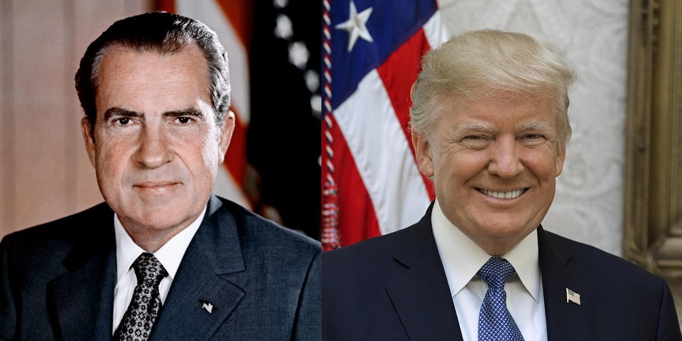 Nixon declared Americans deserved to know ‘whether their president is a crook’ – Trump says the opposite