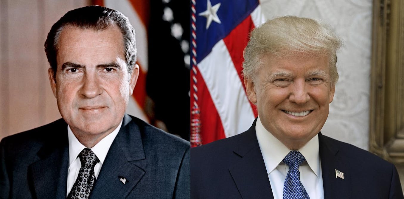 Nixon declared Americans deserved to know ‘whether their president is a crook’ – Trump says the opposite