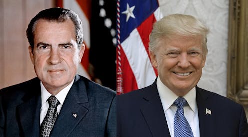 Nixon declared Americans deserved to know ‘whether their president is a crook’ – Trump says the opposite