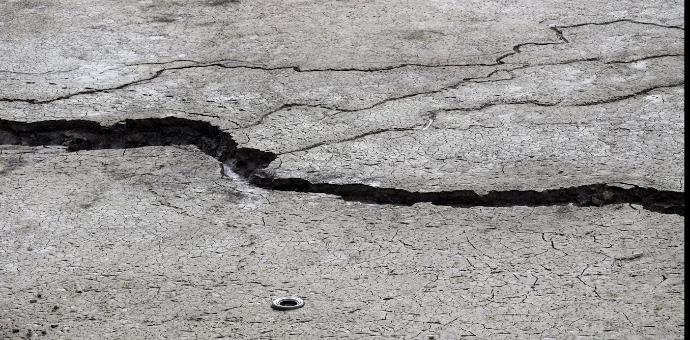 Thin, bacteria-coated fibers could lead to self-healing concrete that fills in its own cracks