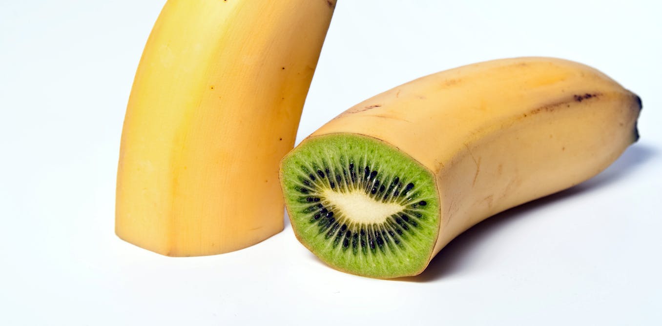 ¿Un plátano con pulpa de kiwi? Que no se la cuelen con vídeos de injertos falsos