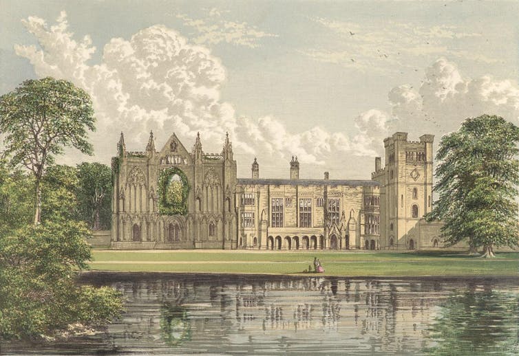 Painting of the Abbey
