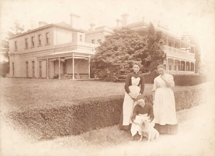 Sepia photograph