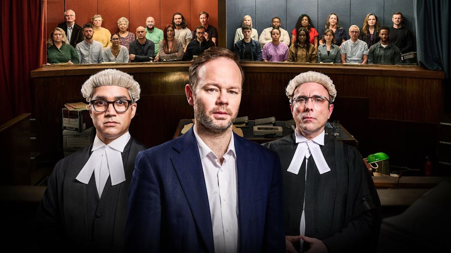 The cast of Murder Trial