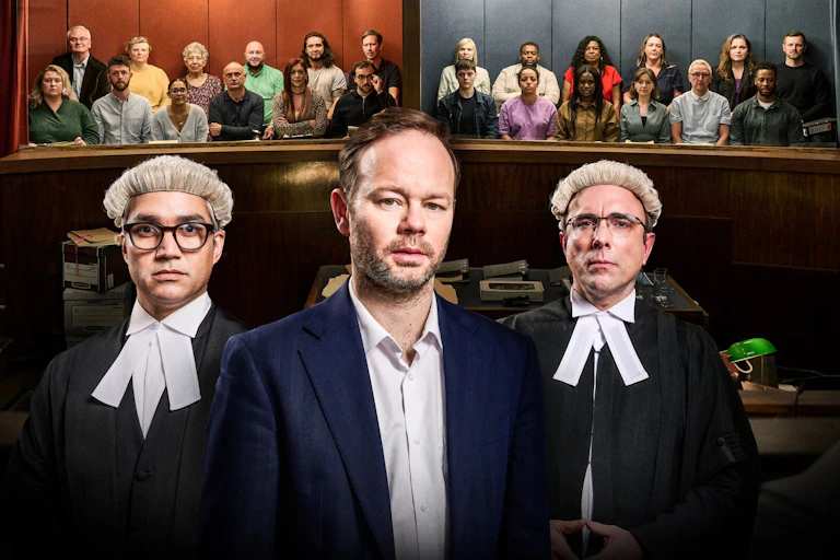 The cast of Murder Trial