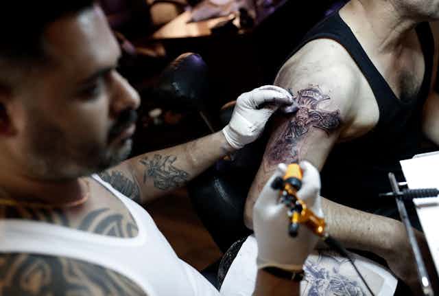 Tattooing has held a long tradition in Christianity − dating back ...