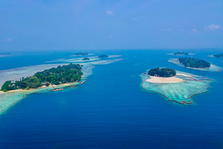 thousand islands java sea