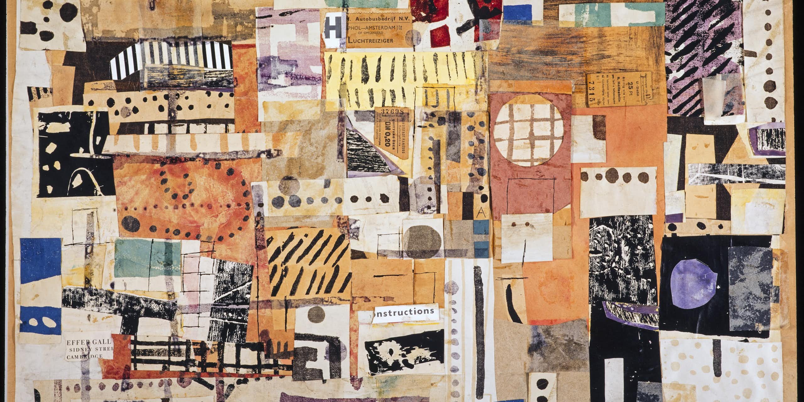 A collage by Paolozzi