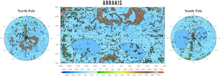 Map of Arrakis