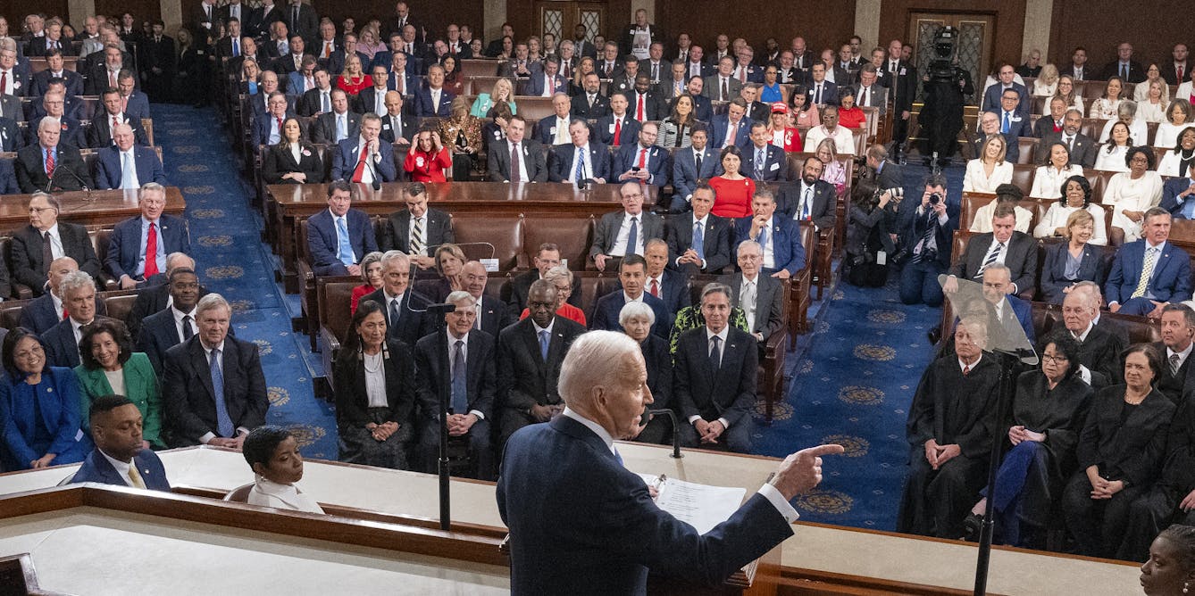 Biden defends immigration policy during State of the Union, blaming Republicans in Congress for refusing to act