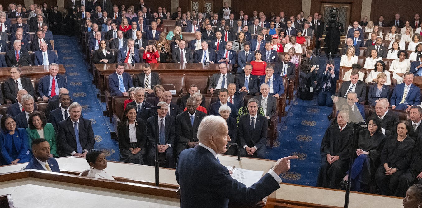 Biden defends immigration policy during State of the Union, blaming Republicans in Congress for refusing to act