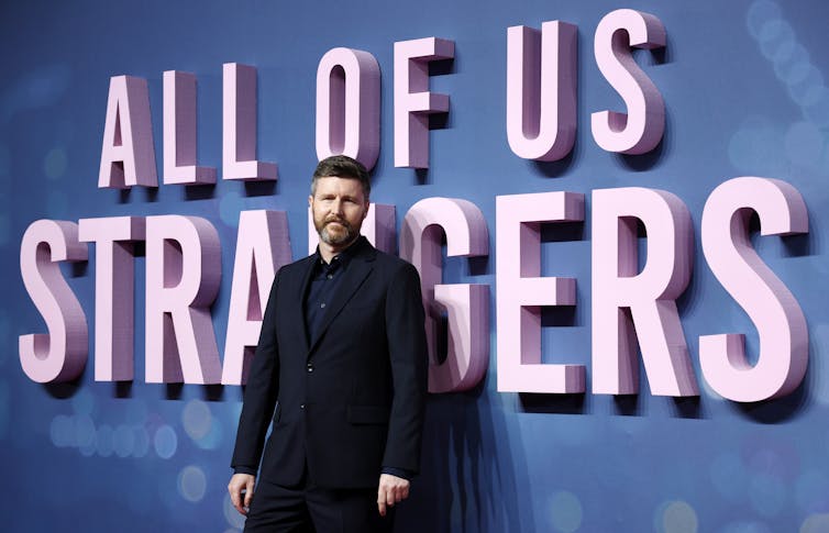 Andrew Haigh on the red carpet.