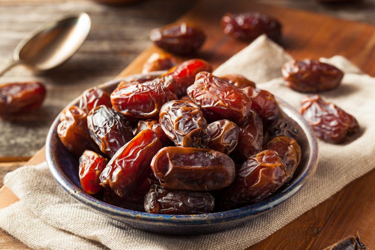 A bowl of dates