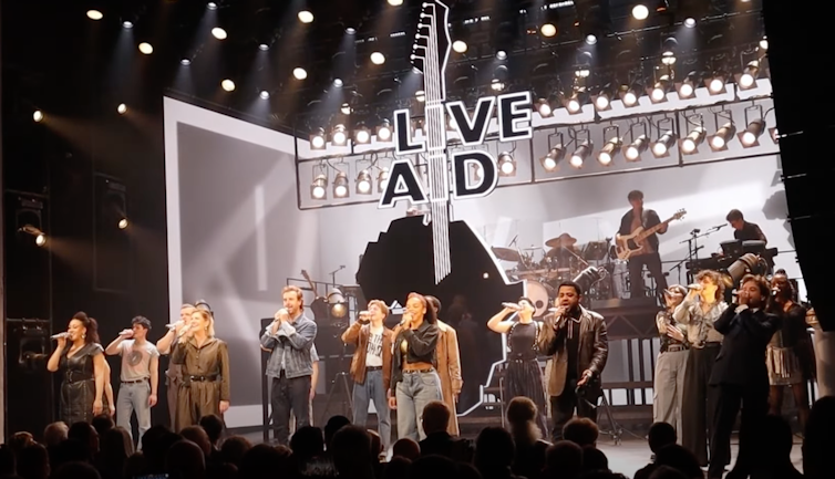 Live Aid the musical: what really happens when celebrities get behind  humanitarian causes