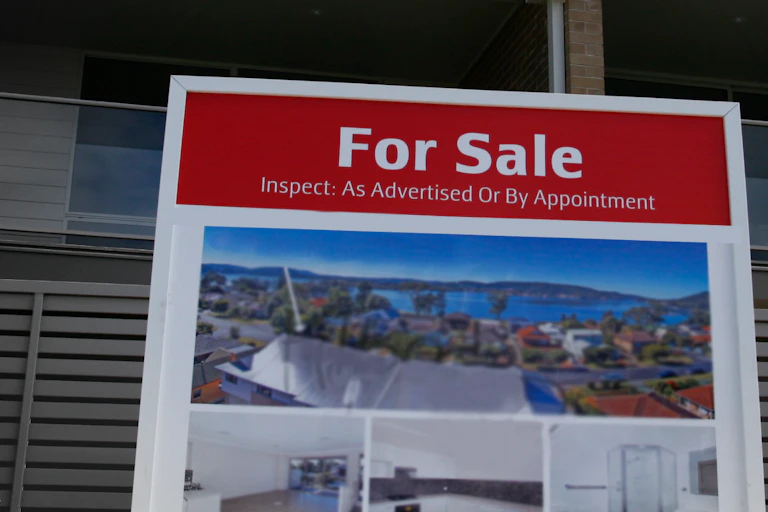"For Sale" sign