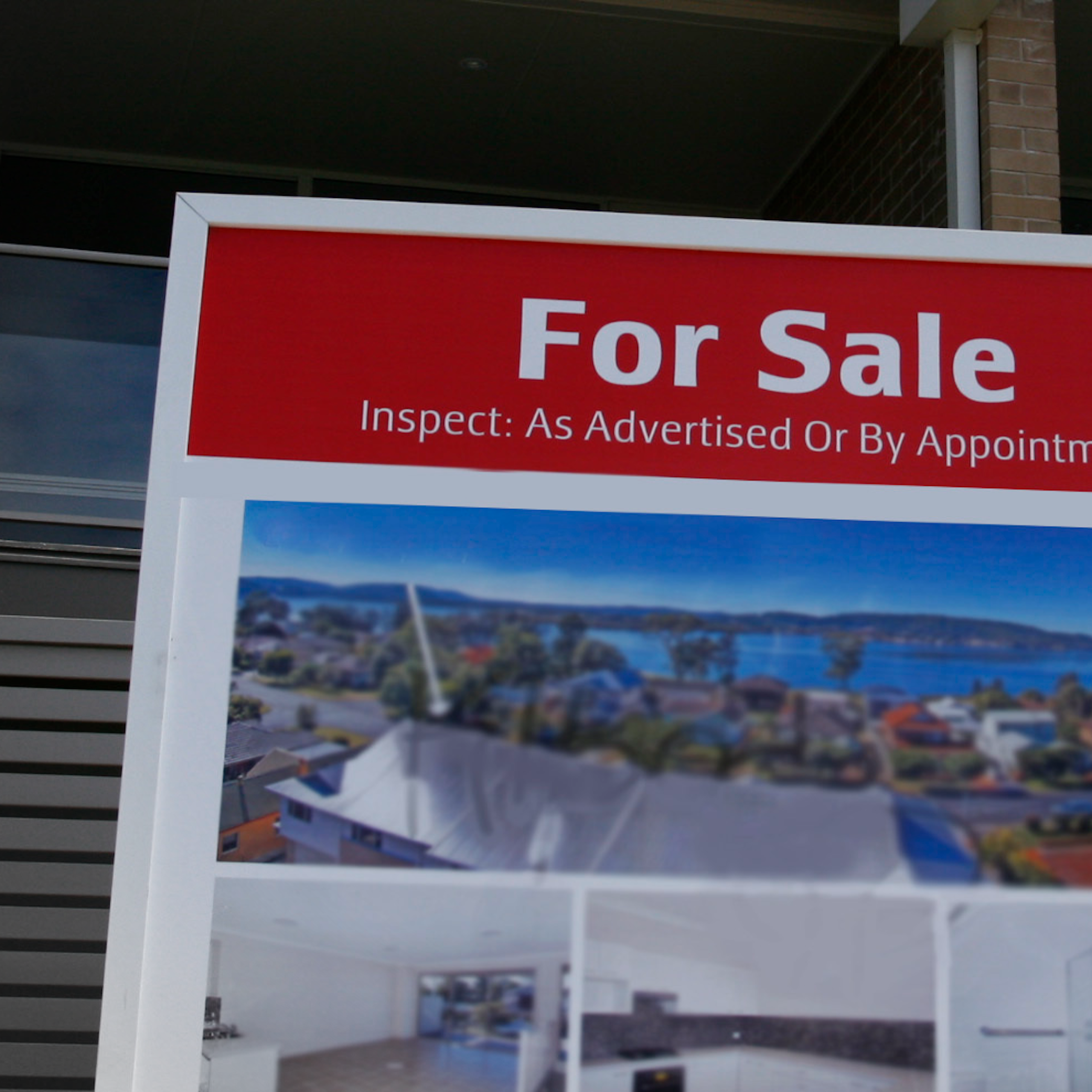 "For Sale" sign