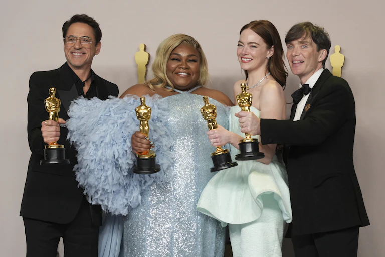 The four best actor winners.
