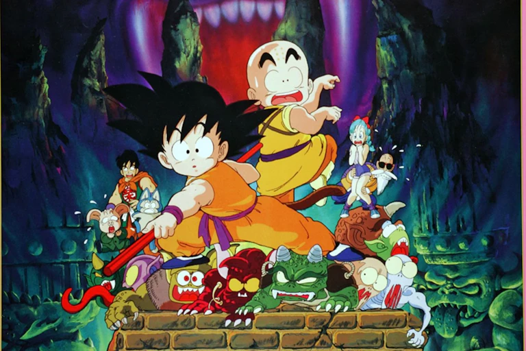 Fragmento del cartel de 'Dragon Ball: La bella durmiente en el castillo del mal'.