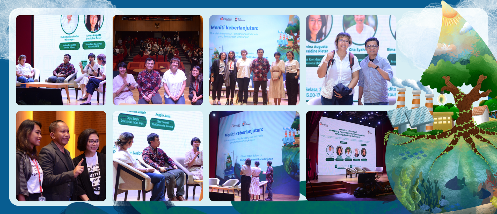The Conversation Indonesia luncurkan e-book berisi 13 analisis pakar untuk dorong pembangunan berwawasan lingkungan