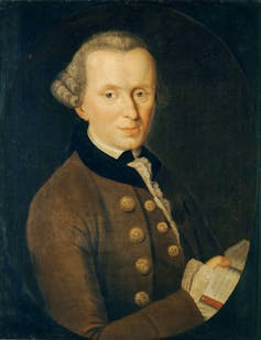Portrait du philosophe Emmanuel Kant (1724-1804)