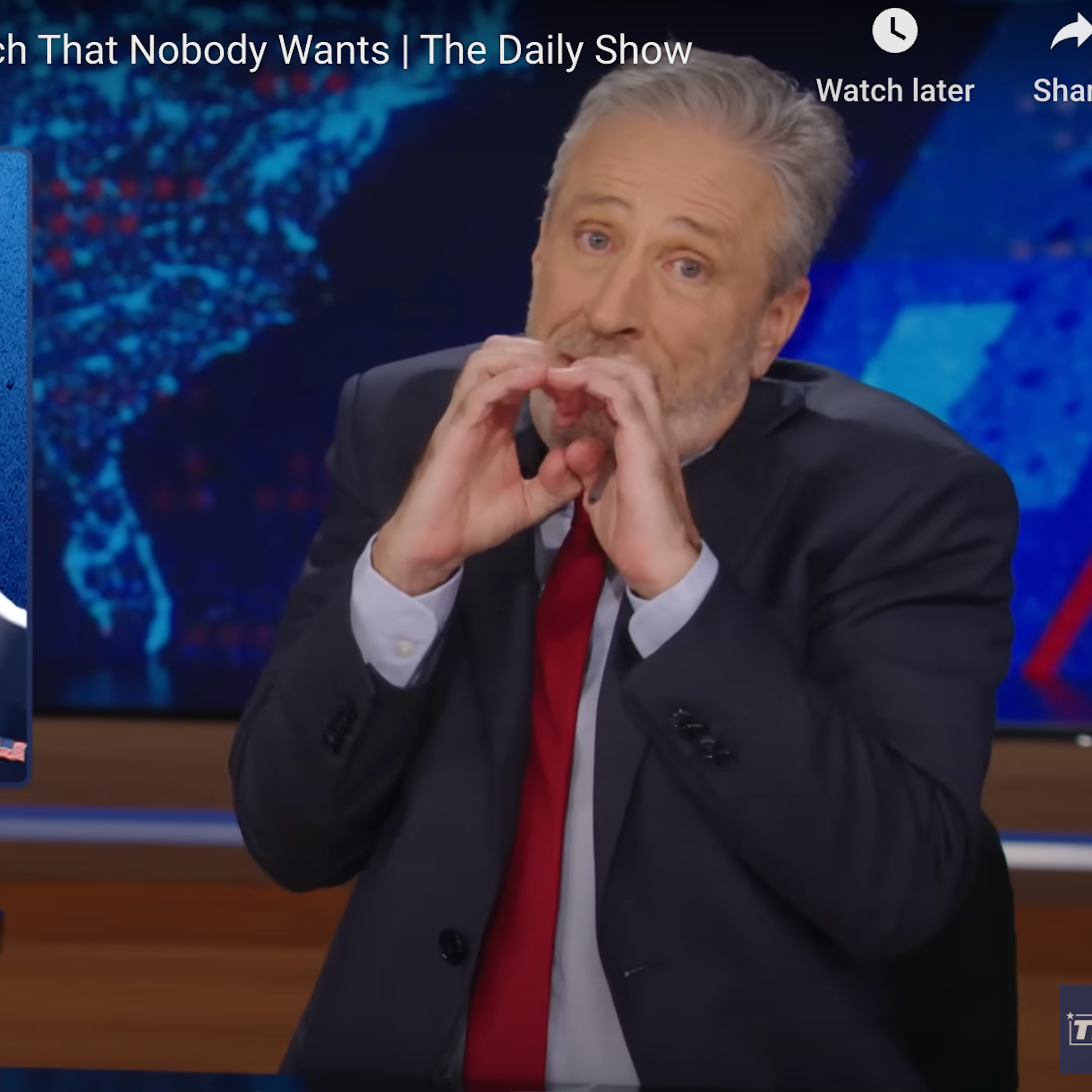 Jon Stewart, still a 'tiny, neurotic man,' back to remind Americans what's at stake