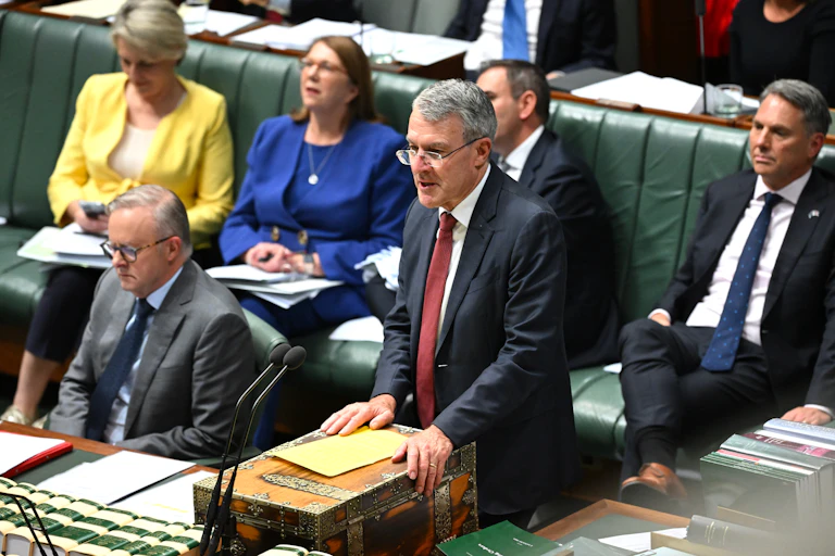 Attorney-Genera Mark Dreyfus speaks in federal parliament.