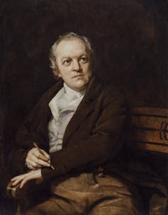 Painting of William Blake.