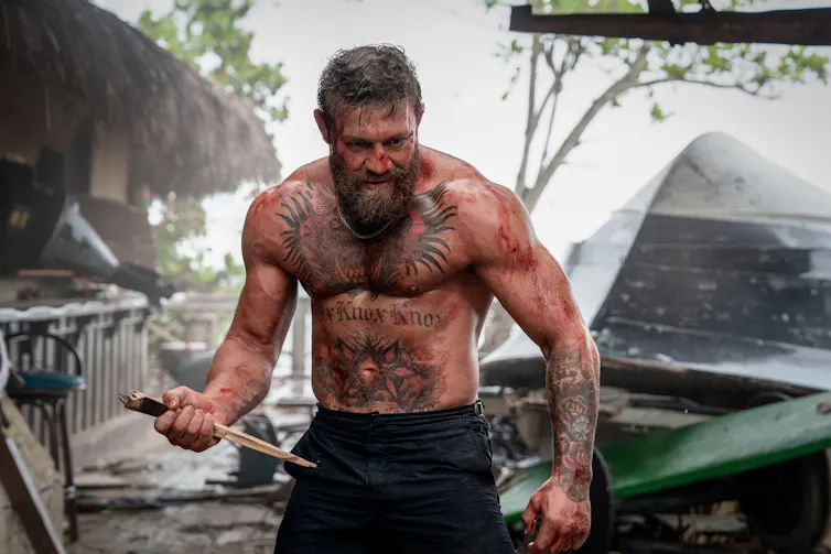 Conor McGregor in Road House.