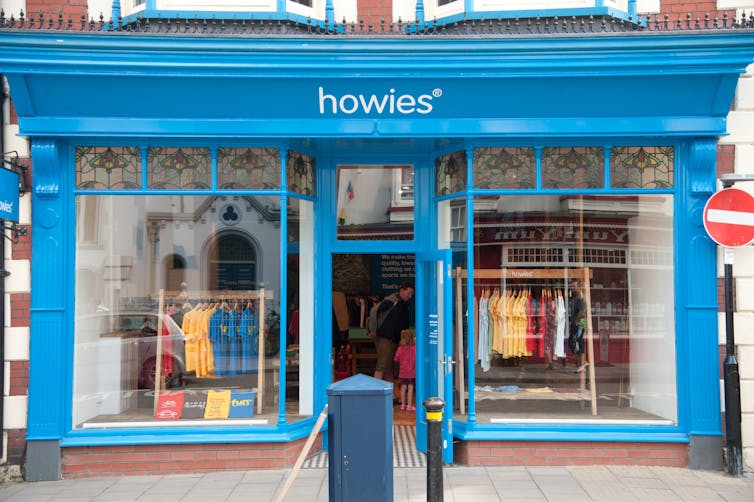 Howies storefront