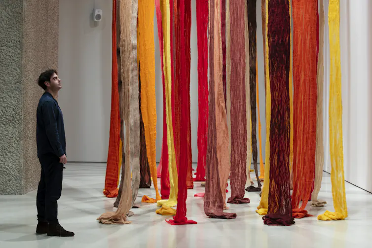 Works on show in Unravel.