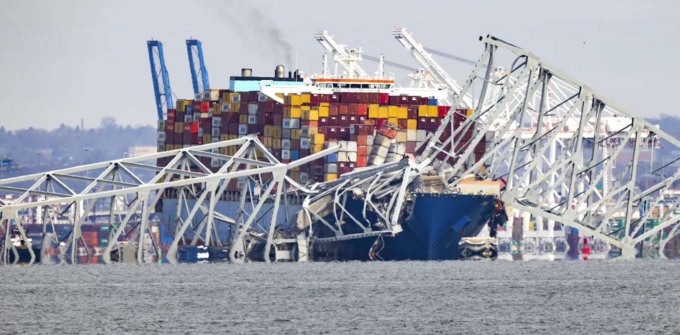 Baltimore Key Bridge: how a domino effect brought it down in seconds