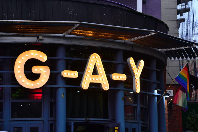 The outside of G-A-Y nightclub in Mancherster.