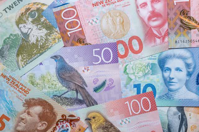 New Zealand bank notes