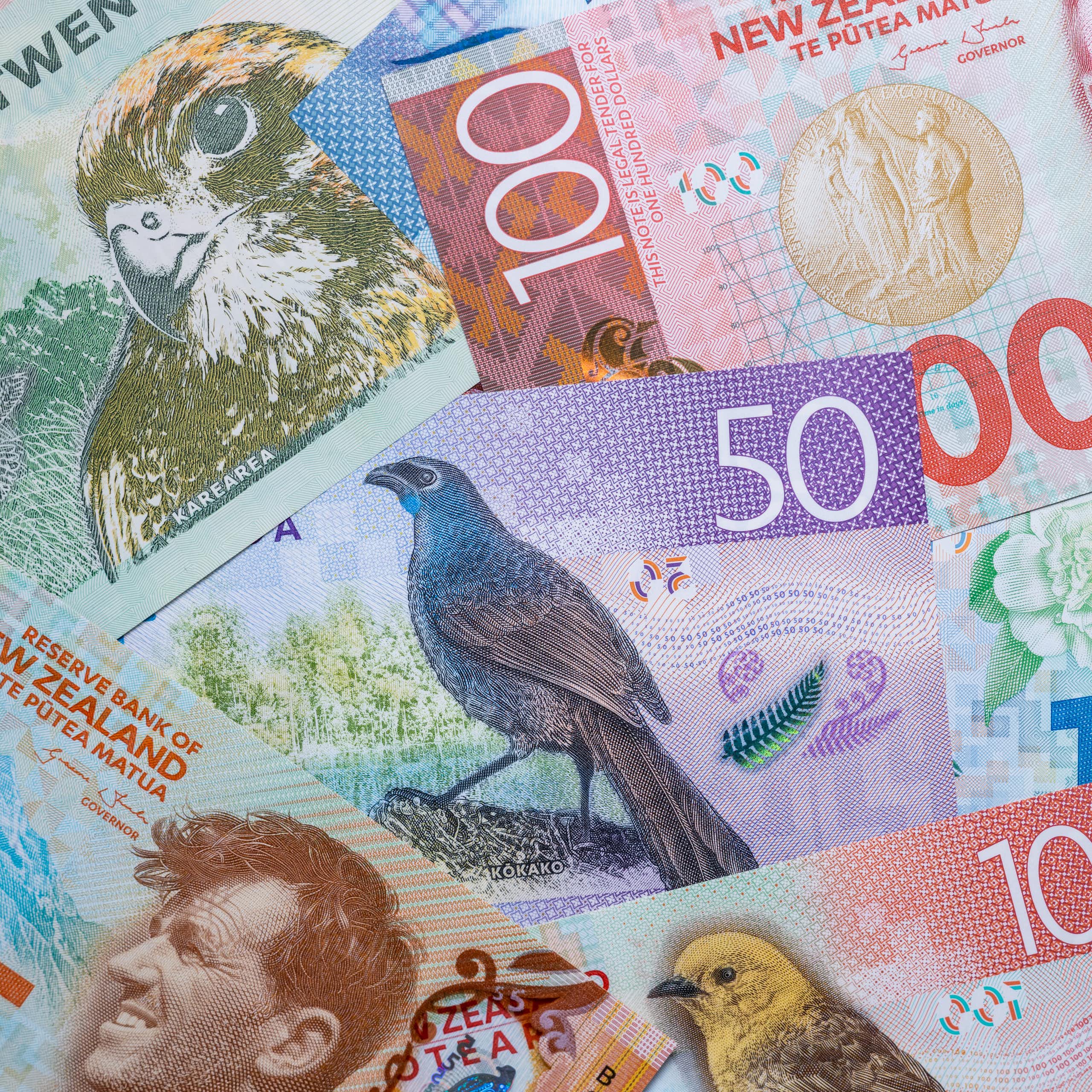 New Zealand bank notes