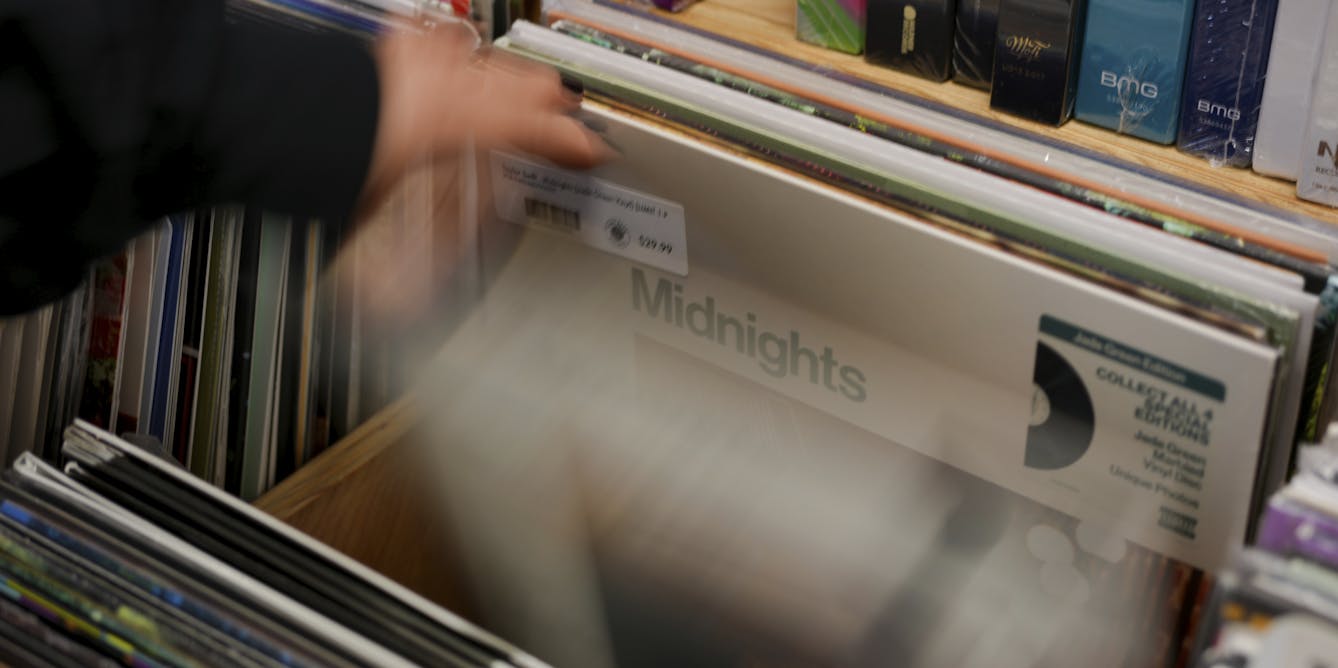 Vintage is back as LP sales continue to skyrocket