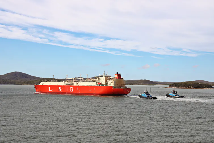 LNG carrier queensland